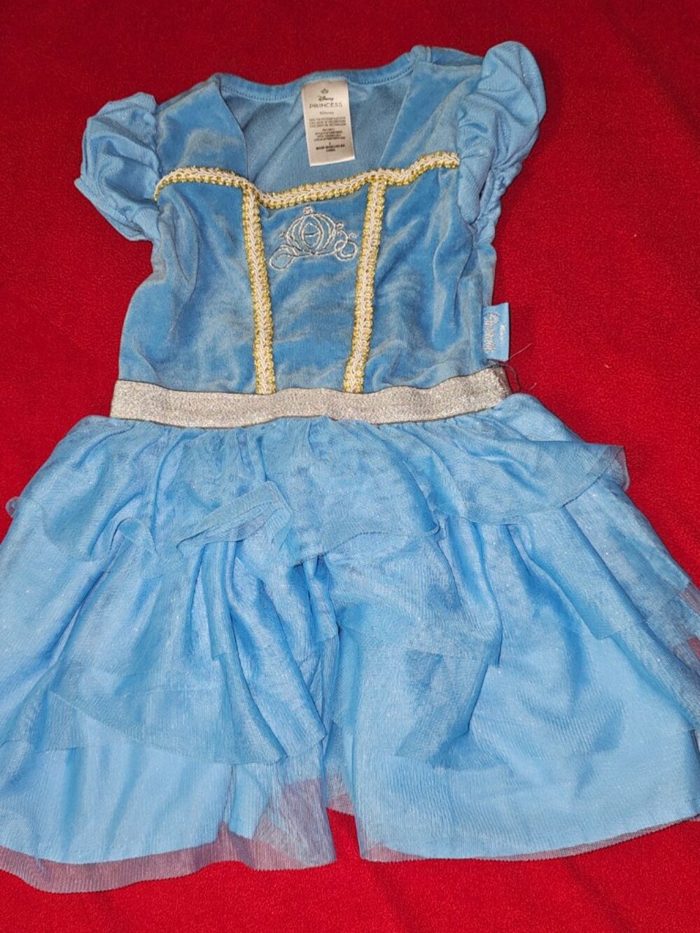 Disney Princess Cinderella Tutu Dress Size 6